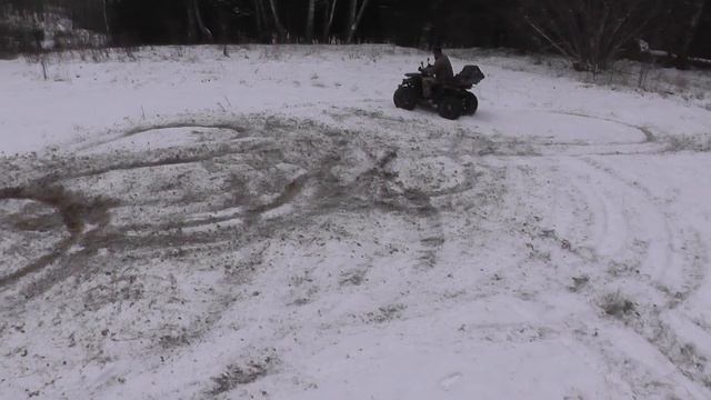 установка 12" колес вместо 10" на квадроцикл AVANTIS HUNTER BIG #3 смотреть онлайн