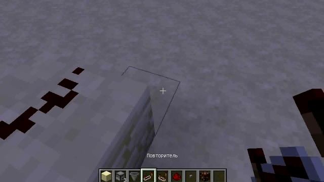 Minecraft механизмы - Включение и выключение с помощью кнопки (улучшенный механизм)