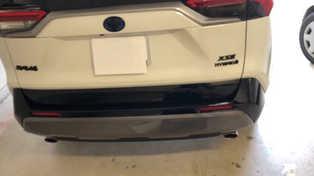 2020 Toyota RAV4 Hybrid Rear Tail Light Smoke Tint Installation смотреть онлайн