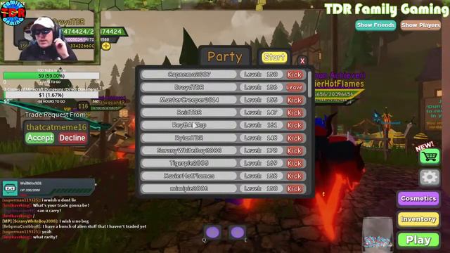 IMAGINE GETTING COSMETICS - All Dungeons * Dungeon Quest * Droyd TDR Plays - Stream смотреть онлайн