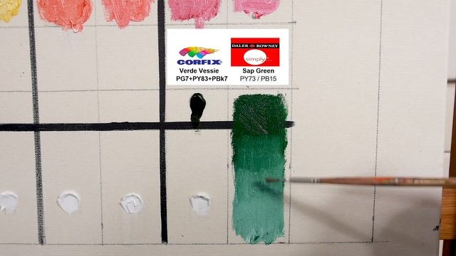 Testamos a tinta Óleo DALER ROWNEY Simply... смотреть онлайн