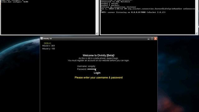 Divinity - Login (Packet communication and what not) смотреть онлайн