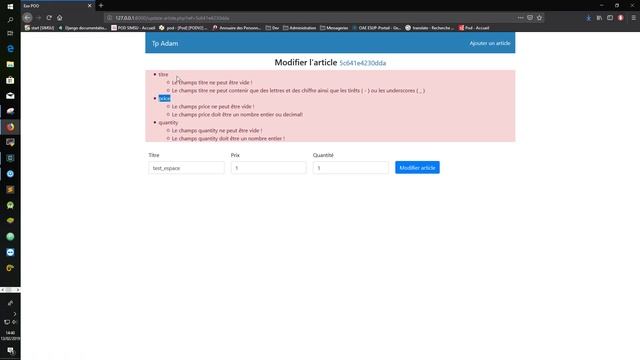 Préparation TP PHP avec sqlite3 смотреть онлайн
