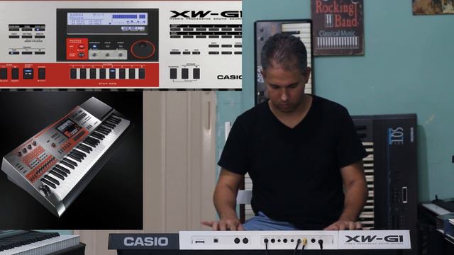 Casio XW-G1 (Test Sounds) By Tiago Mallen #casio #tecladocasio