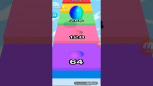 Обзор игры Ball Run 2048.