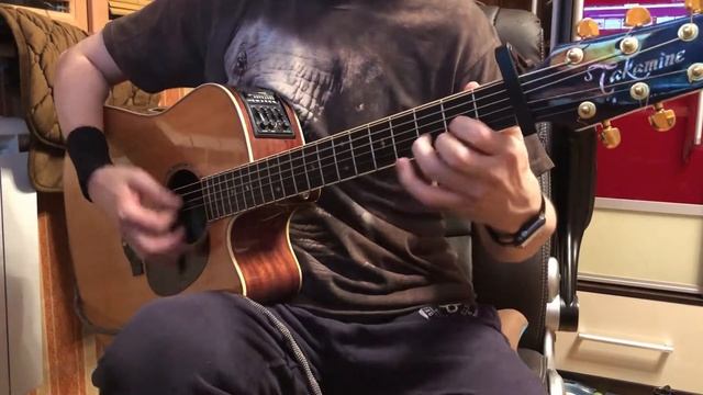 Michael Jackson - Earth Song guitar cover / Майкл Джексон - Earth Song на гитаре смотреть онлайн