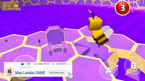 Прохождение Super Bear Adventure освободила королеву Пчёл! Приключение Мишки Супер Беар Адвенчер!