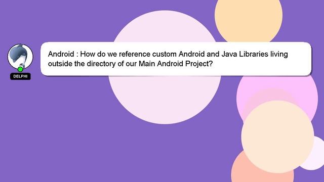 Android : How do we reference custom Android and Java Libraries living outside the directory of our смотреть онлайн