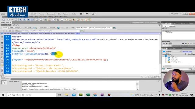 QR-code in Php Script easily implement in your projects this video Tutorial in [ Urdu / Hindi ] смотреть онлайн