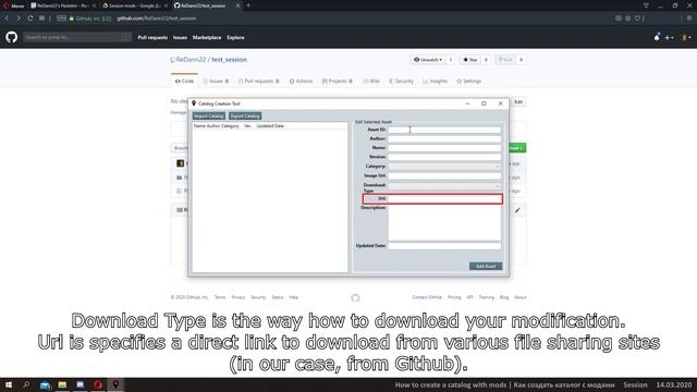 Session: How to create a catalog with mods | Как создать каталог с модами смотреть онлайн
