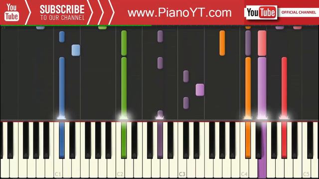 Because - The Beatles Piano Tutorial - PianoYT.com смотреть онлайн