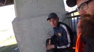 Андреи Едунов №29. Еду в Магадан на велосипеде с палаткой. Однажды в городе Омске. Катнул по н.mp4