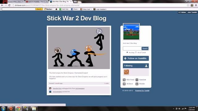 Stick War 2 Update- Elemental Empire?!?! смотреть онлайн