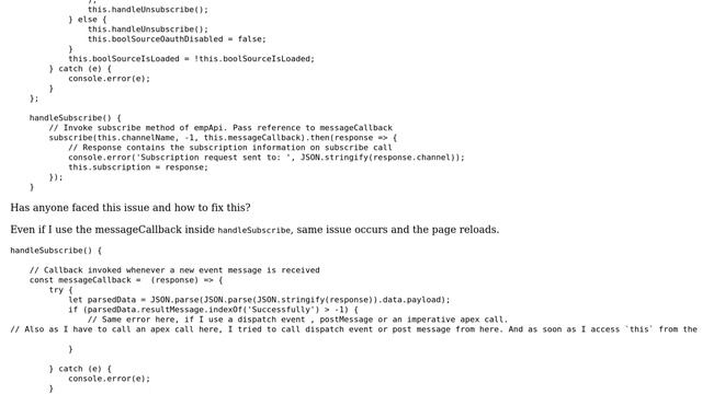 LWC + Apex from EMP Api callback : Firing dispatch event смотреть онлайн