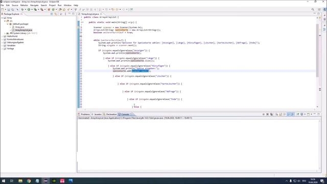 10 – JAVA Anfänger Komplettkurs/Übungen – ArrayList (+die wichtigsten Methoden) смотреть онлайн