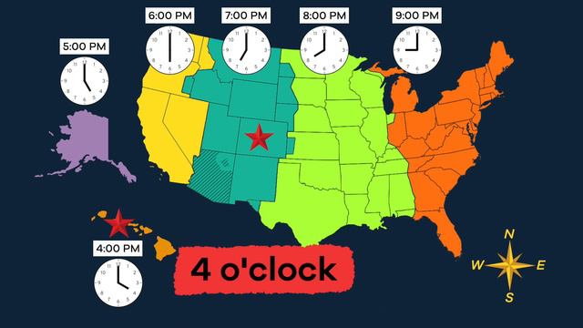 Time Zones for Kids | Learn about the time zones of the world. смотреть онлайн