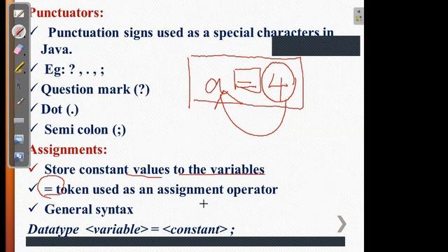 Separators, Punctuators & Assignments || Grade8 -Computer || Bethlahem Hillside International Schoo смотреть онлайн