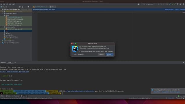 LESSON 07 | API Test with Playwright | Environment variables смотреть онлайн