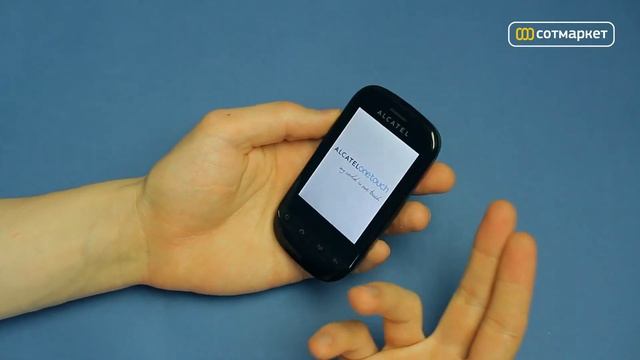 Видео обзор телефона Alcatel One Touch 720D от Сотмаркета смотреть онлайн