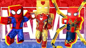 Супергерои в Майнкрафте ПЕ! Лучший мод на Супергероев для мобильного Майнкрафта!