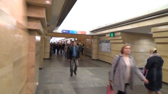 ?Петербургский метрополитен・Все станции снизу・Зелёная, Оранжевая и Фиолетовая линия・⚓Санкт-Петербур смотреть онлайн