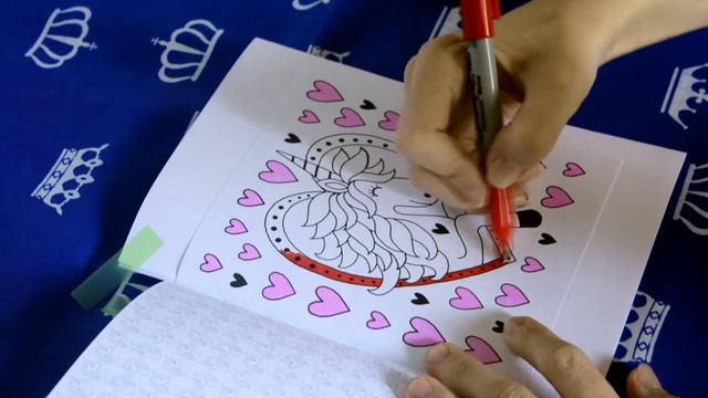 Раскрашиваю новыми маркерами шарпи (sharpie)