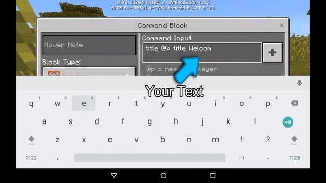 ✔Minecraft PE Command Block Tutorial: How To Make A Title Text Appear смотреть онлайн