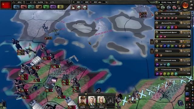 Прохождение Hearts of Iron 4 - СССР № 41 - Советский Гамбургер смотреть онлайн