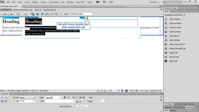 Using DMXzone Bootstrap смотреть онлайн