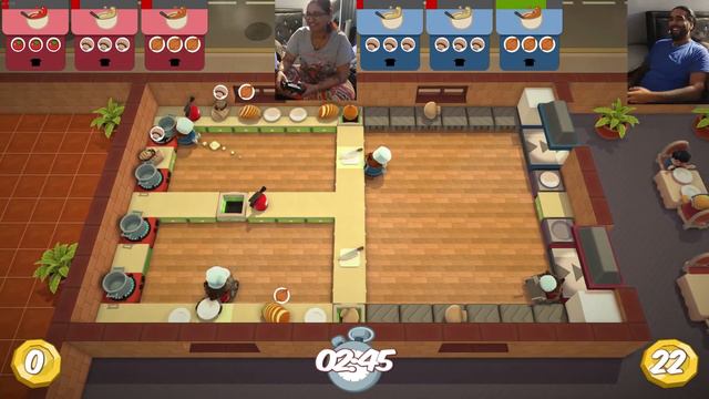 WIFE Vs HUSBAND In Overcooked - PC 2018
