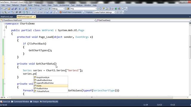 Creating asp net chart data programmatically смотреть онлайн