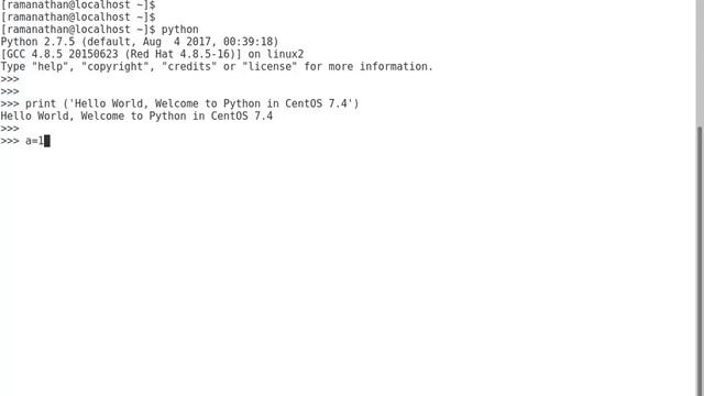 How to Run Python in CentOS 7.4 | Python in CentOS 7 смотреть онлайн