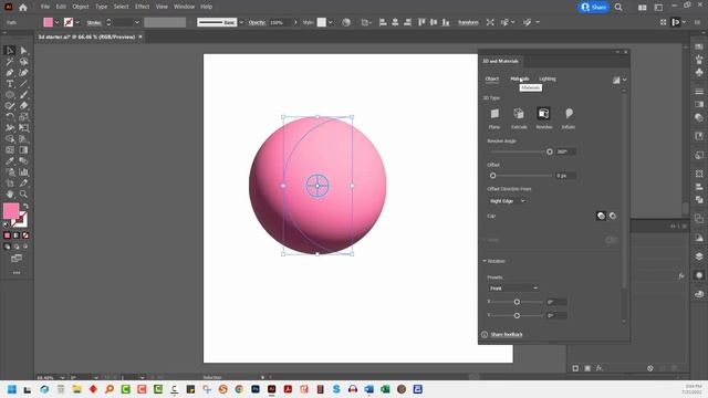 Illustrator CC 2022 - Intro to 3D - ALL NEW TOOLS смотреть онлайн
