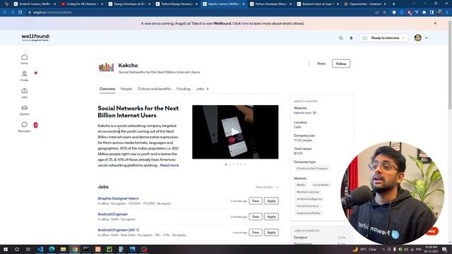 Companies Hiring for Python Developer !! Internship and FULL TIME ROLES смотреть онлайн