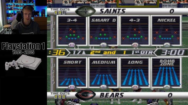 NFL Quarterback Club 97 ??️ (PS1) Gameplay - Angezockt (1996) смотреть онлайн