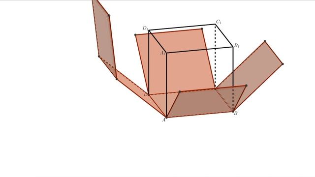 Развёртка куба в 3D смотреть онлайн