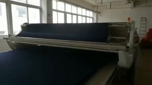 Автоматический настил ткани на швейном производстве