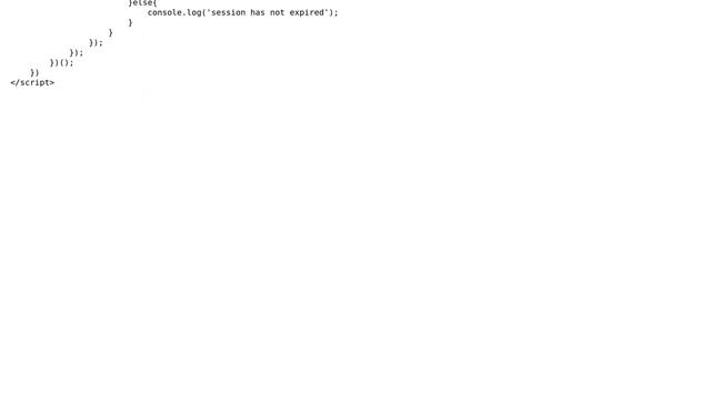 Code Review: Session expiration handler using PHP and jQuery смотреть онлайн
