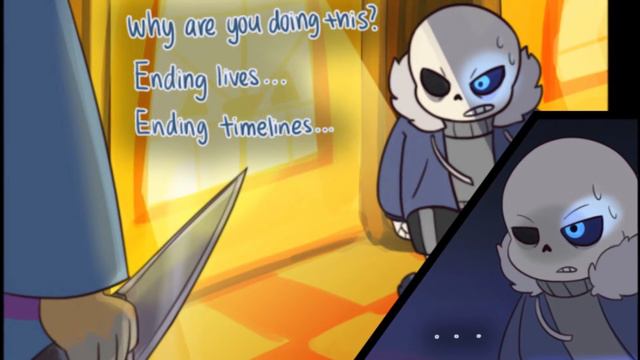 Undertale Comic Dub - De Termination смотреть онлайн