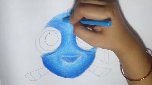 Baby Dory from Finding Dory drawing timelapse | #art #drawing #sketch #dory #dorydrawing #realistic смотреть онлайн
