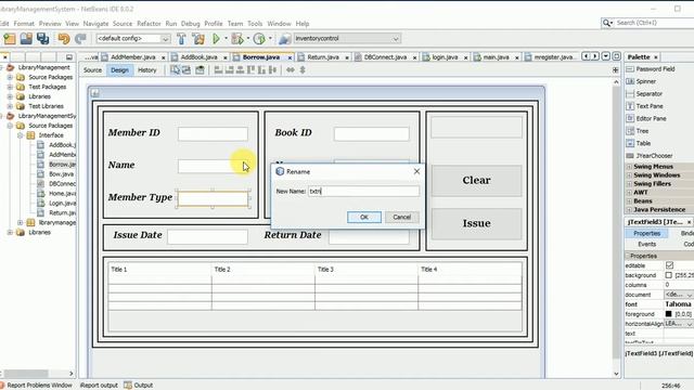 Java Library management system - step by step complete tutorial with source code #09 смотреть онлайн