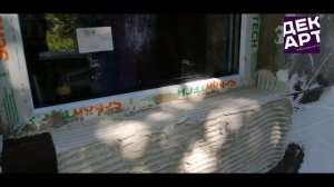 Обрамление окон Гибким кирпичом