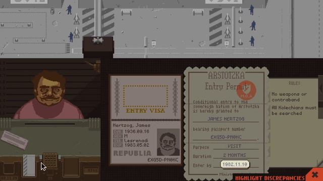 Papers Please Let's Play! - English Border Patrol Part 03 смотреть онлайн