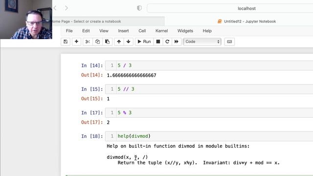 Division in Python смотреть онлайн