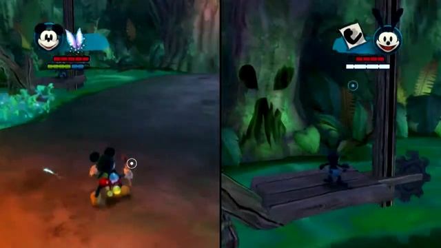 Disney Epic Mickey Две Легенды прохождение часть 10 Вдвоём с Катюней смотреть онлайн