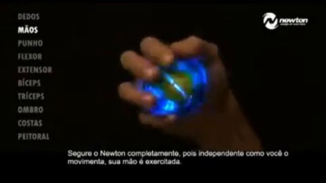 Newton Ball - Exercitando a Mão | Azula Marine смотреть онлайн