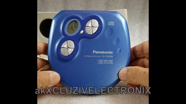 Panasonic Portable CD Player Anti Skip, Super Bass SL SX290 смотреть онлайн