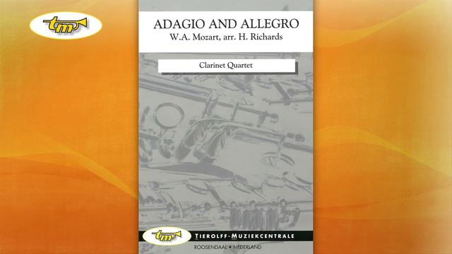 Adagio And Allegro - Clarinet Quartet - Mozart - Richards - Tierolff смотреть онлайн
