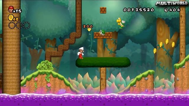 НОВЫЕ ПРИКЛЮЧЕНИЯ МАРИО в игре NEWER SUPER MARIO BROS вместе с MULTIWORLD смотреть онлайн