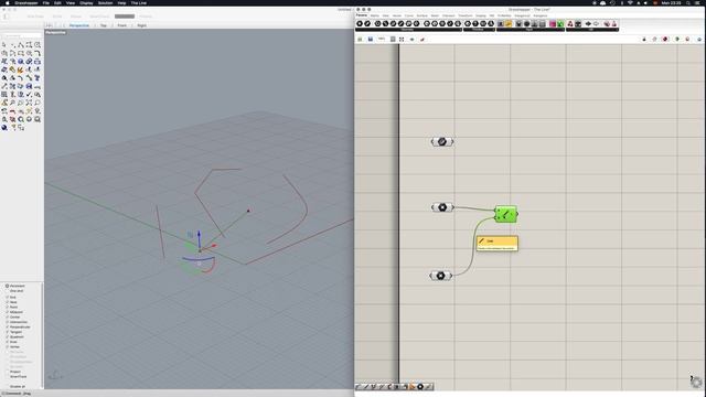 Grasshopper Tutorial: How to Set and Move a Line and Connect Points смотреть онлайн